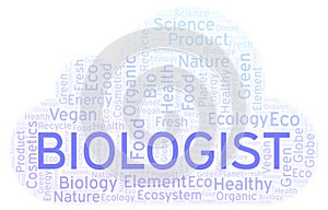 Biologist word cloud.