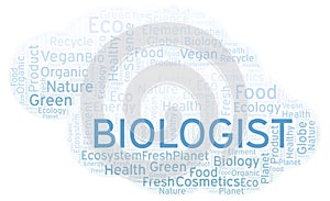 Biologist word cloud.