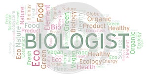 Biologist word cloud.