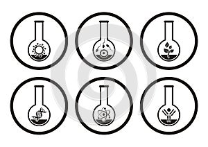 Biology icons