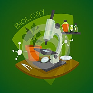 Biology Laboratory Workspace Design Concept