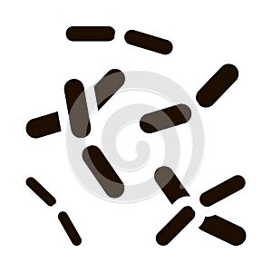 Biology Micro Bacteria Vector Sign Icon