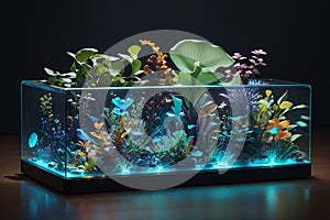 Bioluminescent Desk Organizers Living Organizational Aids