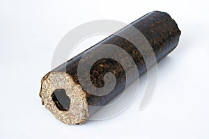 Biomass compressed briquette