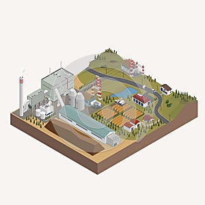 biomass energy, biomass power plant