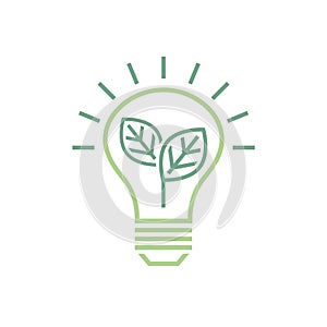 Biomass energy icon, sign. Editable vector illustration