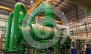 biomass power plant process