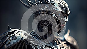 The Biomechanical Cyborg, A Futuristic Masterpiece Made with Generative AI