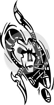 Biomechanical Designs - vector illustration