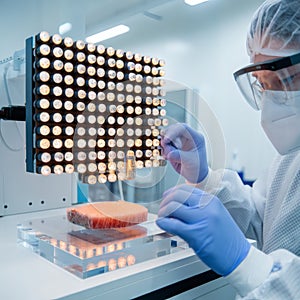 A biomedical quantum?sensor array scanning a living tissue sample