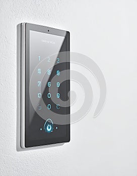 Biometric Access Control Panel for Smart Home Security