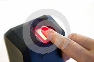 Biometric Fingerprint reader