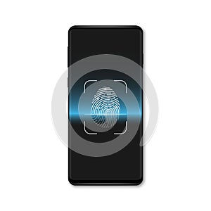 Biometric Fingerprint Scan, Identification System