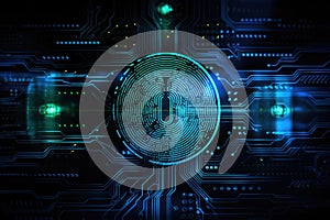 Biometric identification fingerprint scanning The system of fingerprint scanning - biometric security devices