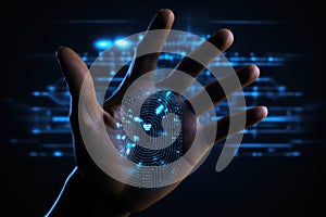 Biometric identification fingerprint scanning The system of fingerprint scanning - biometric security devices