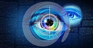 Biometric Security Background