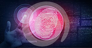 Biometric Security Concept