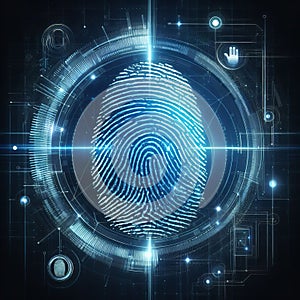 Biometric Security Concept