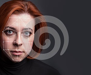 Biometric Verification - Woman Face Detection,