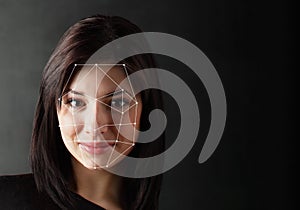 Biometric Verification - Woman Face Detection,