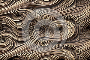 biomorphic texture fluid and curvilinear pattern generated by ai