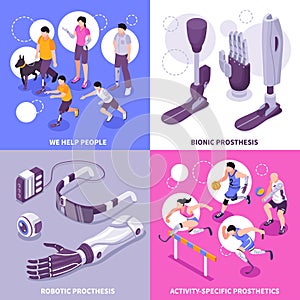 Bionic Prosthesis Isometric Concept