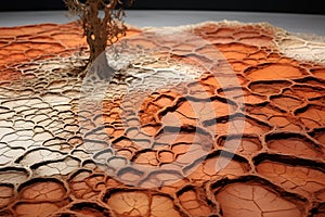 Bionic surface freeform natural soil texture