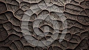 Bionic surface freeform natural soil texture