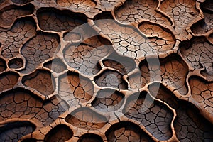 Bionic surface freeform natural soil texture