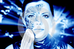 Bionic woman photo