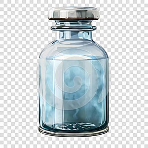 biopsy jar transparent background realistic element
