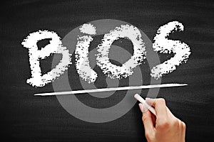BIOS - Basic Input Output System is firmware used to provide runtime services for operating systems and programs, acronym concept