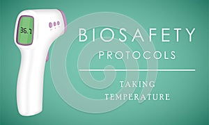 Biosafety protocols poster photo