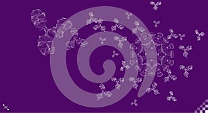 BioScience Antibody. vector illustration of an antibody, or immunoglobulin, molecule. Y-shaped molecules that bind to specific