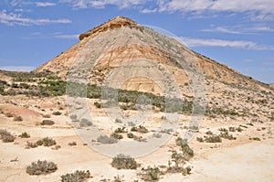 Biosphere reserve Bardenas Reales, Navarre, Spain photo