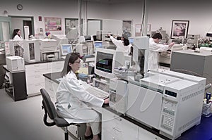 Biotech laboratory