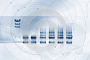 Biotech/Medicine Graph Map photo