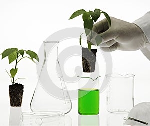 Biotechnology concept