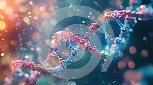 biotechnology conceptual representation of a gene editing tool