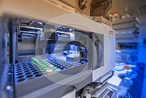 Biotechnology laboratory hardware photo