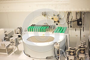 Biotechnology research lab