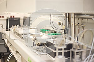 Biotechnology research lab
