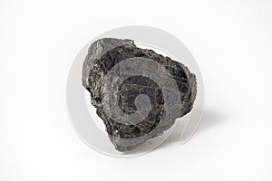 Biotite ore on white background. photo