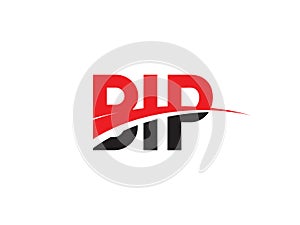BIP Letter Initial Logo Design Vector Illustration