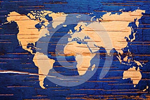 Birch cork background