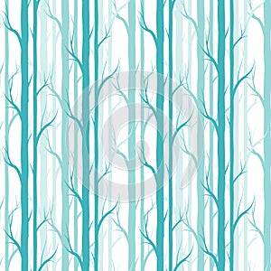 Birch tree.seamless pattern..fabricDesign element for wallpapers, web site background, baby shower invitation, birthday card