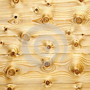 Birch Wood Background. High Resolution Image of Birch Plywood Texture with Knots photo