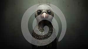 Bird: An Animated, Realistic Portrait By Anton Semenov