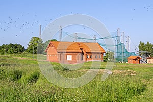 Bird banding station