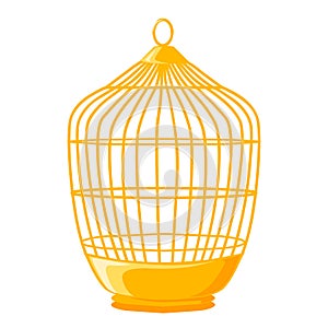 Uccello gabbia illustrazioni 